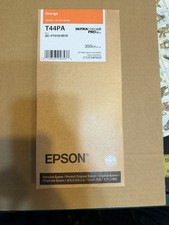 Epson ORANGE Ultra Chrome Pro12 Ink 350ml T44PA Expires 2028 GENUINE SEALED NEW