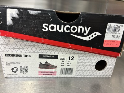 Saucony Excursion TR16 Women's Size 12 Gray Pink Sneakers Athletic Shoes