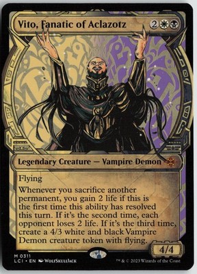 Vito, Fanatic of Aclazotz (Showcase) M The Lost Caverns of Ixalan 311 Near Mint
