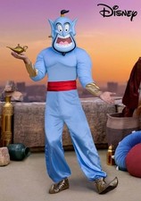 Disney Aladdin Genie Costume for Men SIZE M Used