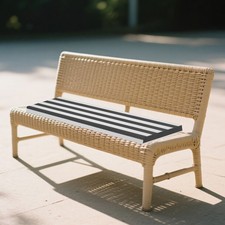 Bankkissen Bequemes Schaumstoff-Sitzkissen Wasserdichtes für Außen & Innenbänke