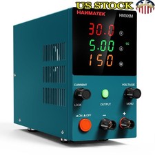 Mini DC Power Supply 0-30V 5A Digital Adjustable Lab Bench Switching Supply New