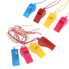 72 Pcs Child Whistle Cheering Outdoor -saving Emergency Keychain