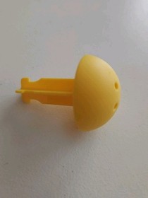 LEGO Replacement Yellow Missile Duplo Batcave Challenge Set #10842 Batman