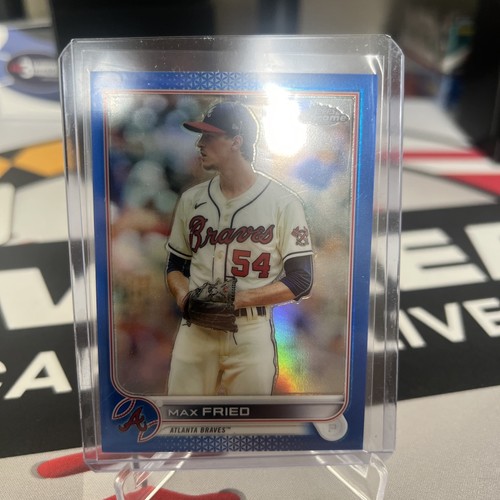 2022 Topps Chrome #75- Max rifrattore blu fritto SP #'d 94/150
