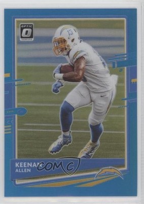2020 Panini Donruss Optic Aqua Prizm 85/299 Keenan Allen #55 0s55