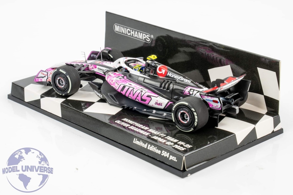 Minichamps - 1:43 Haas F1 VF-25 No.87 Oliver Bearman Japanese GP