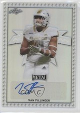 2020 Leaf Metal US Army All-American Bowl AAB Etch 2/50 Van Fillinger Auto 1u6