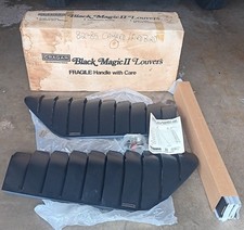 Nos Cragar 22093 Black Magic Window Louvers 82-85 Camaro Firebird Nos Cragar 22093 Black Magic Window Louvers 82-85 Camaro Firebird