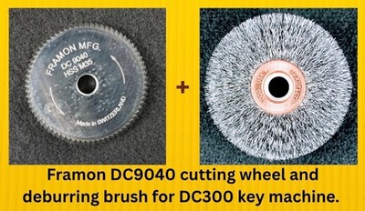 Framon DC9040 HSS M35 cutting & Metal Deburring Brush DCMS252. Swiss made cutter