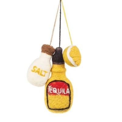 Handgefertigter Nadelfilz Tequila 3er Set