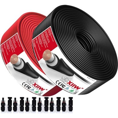Verlängerungskabel 20m Solarkabel PV Kabel  4mm² 12AWG Solar Netz Kabel