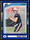 2024 Donruss Drake Maye #379 Rated Rookie Blue Press Proof (RC)
