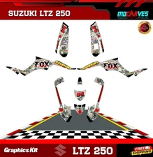 Graphics Kit Premium Suzuki LTZ250 LTZ 250 2004-2009 Decals Stickers 