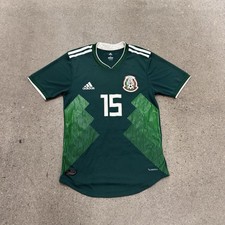 Adidas Mexico National Team Soccer Jersey 2018 World Cup Guardado 18 Green Men S