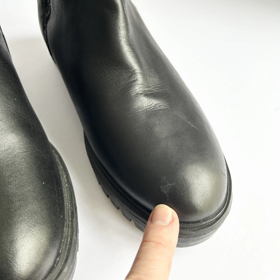 Botas utilitárias femininas Cougar couro impermeável inverno 8 zíper duplo Primaloft - Imagem 4 de 4