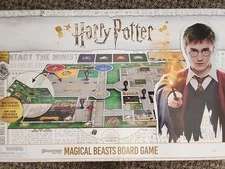 Harry Potter Board Game Magical Beasts COMPLETE Cards Sealed Pressman 