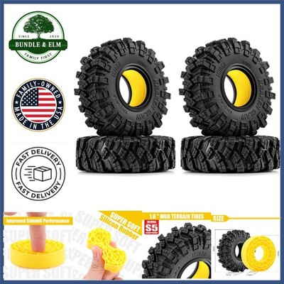 Kraken Claw Tires 1.0 Inch with Silicone Rubber Inserts for Enhanced Traction