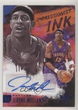 2018-19 Court Kings Impressionist Ink Sapphire 16/25 Jerome Williams Auto 0c3