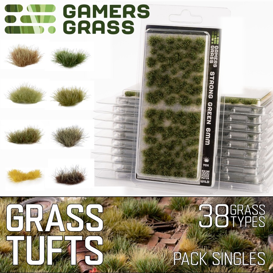 Gamers Grass: Tufts - Ultra Realistic Model Scenery - Static Grass Tuft