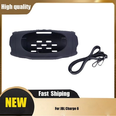 Silicone Case for JBL Charge 6 Portable Bluetooth Speaker Protective Cover SDE