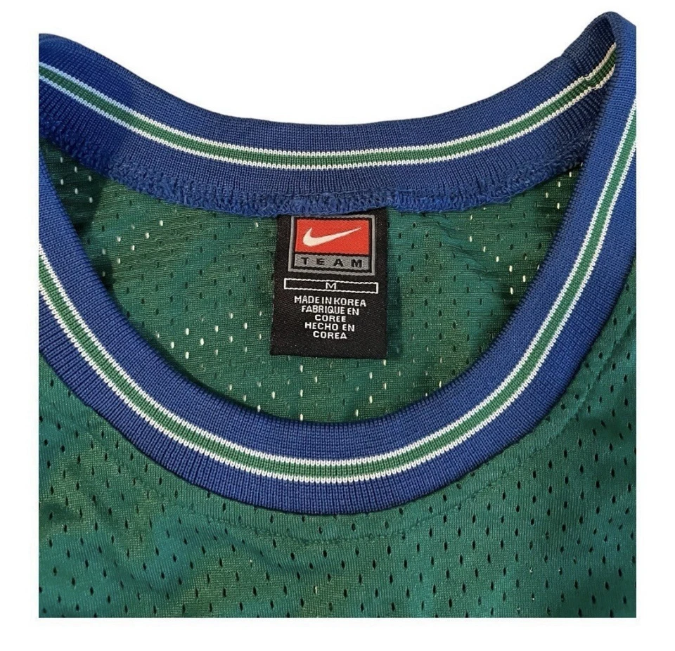 Camiseta deportiva Nike verde juvenil vintage Kevin Garnett Foto 3 de 4