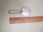Vintage Horseshoe Shaped Silver City Casino Las Vegas Souvenir Key Chain — photo 2