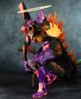 Godzilla vs Evangelion Toho 30cm EVA Unit 01 Burning G Awakening Form Figure JPN
