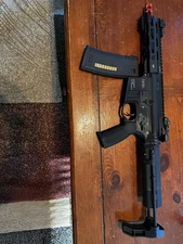 KWA VM4 Ronin T6 PDW AEG 2.5 Rifle with Adjustable FPS - Black