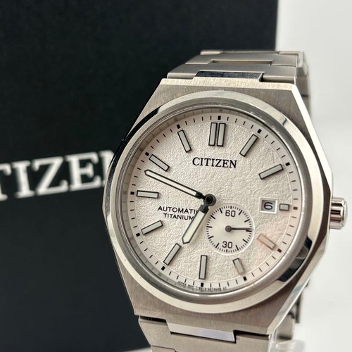 Citizen Zenshin Automatic Watch 43mm Rare Working From Japan