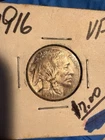 1916 Buffalo Nickel | Solid Detail | Classic Early U.S. Coin