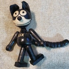 Antique Felix the Cat 4” Schoenhut Jointed Wooden Toy Early 1922 24 Cartoon Icon