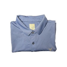 Callaway Men's Opti Dri Golf Polo Shirt Blue, Size XXL 2XL