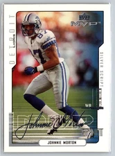 2000 Upper Deck MVP #58 Johnnie Morton Silver Script