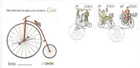 Eire Comm/FDC - Transport in Ireland - Cycles - Dublin  1989  (Eire07)
