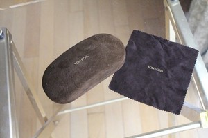 Tom Ford Eyeglasses Sunglasses Brown Velvet Hard Case