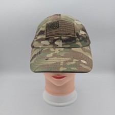 Unbranded Made In USA American Flag Camo Adjustable Snapback Hat