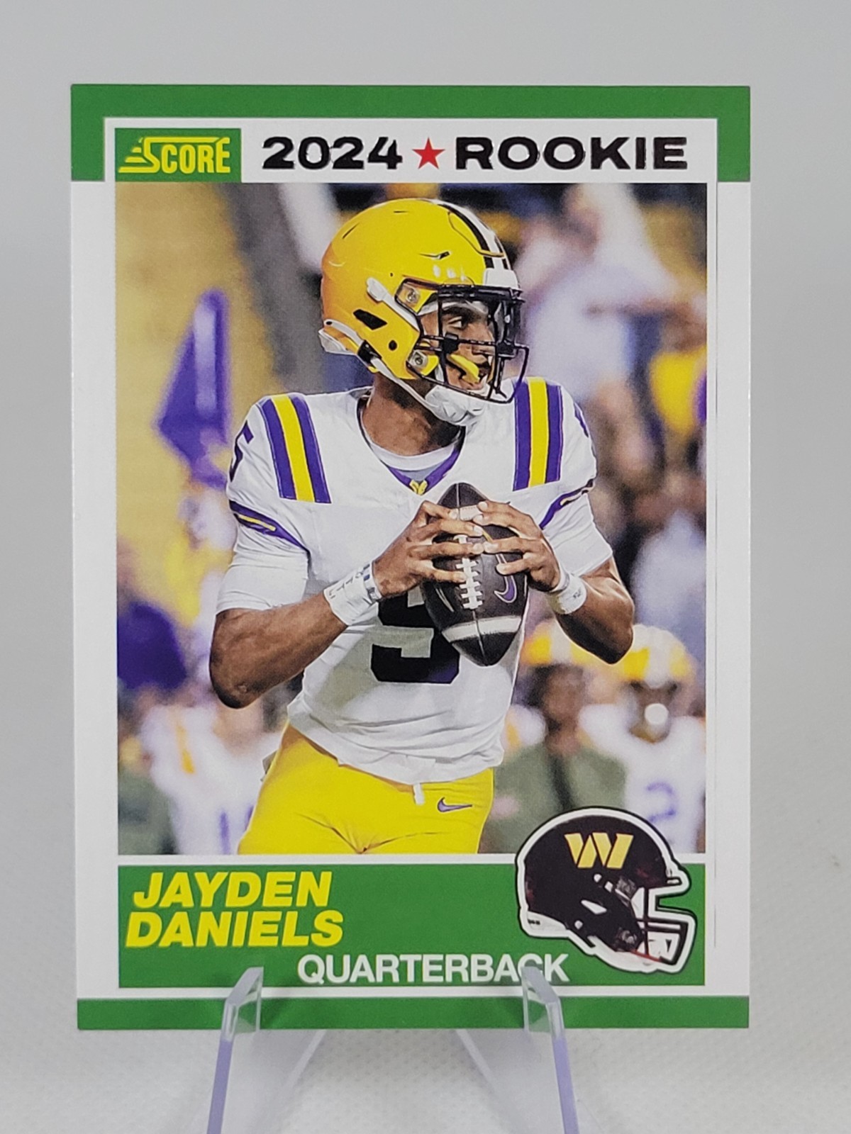 2024 Score - 35th Anniversary Rookie - Jayden Daniels #2 (RC) - LSU Tigers