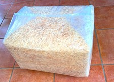 TIERHOLZWOLLE HOLZWOLLE EINSTREU FÜR TIEREN CA. 5 KG NEU OVP HANFEINSTREU
