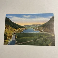 Postcard Pine View Dam Ogden Canyon Utah Scenic Landscape