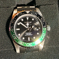 Invicta Pro Diver Mens Quartz 43mm 100m Black...