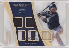 2017 Panini Immaculate Material Gold 1/49 Manny Margot Manuel #IM-MG gn1