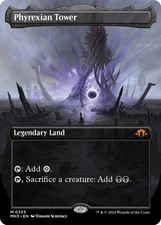 Phyrexian Tower (Borderless) - Normal NM MTG Modern Horizons 3