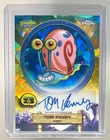 Tom Kenny as Gary 2025 Topps Chrome SpongeBob SquarePants Sapphire #SA-G Auto