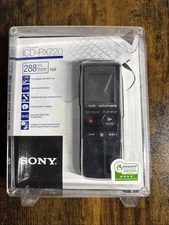 Sony ICDPX720 288 Hours 1GB Handheld Digital Voice Recorder