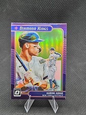 2021 Panini Donruss Optic - Diamond Kings Aaron Judge #2 Lime Green Prizm