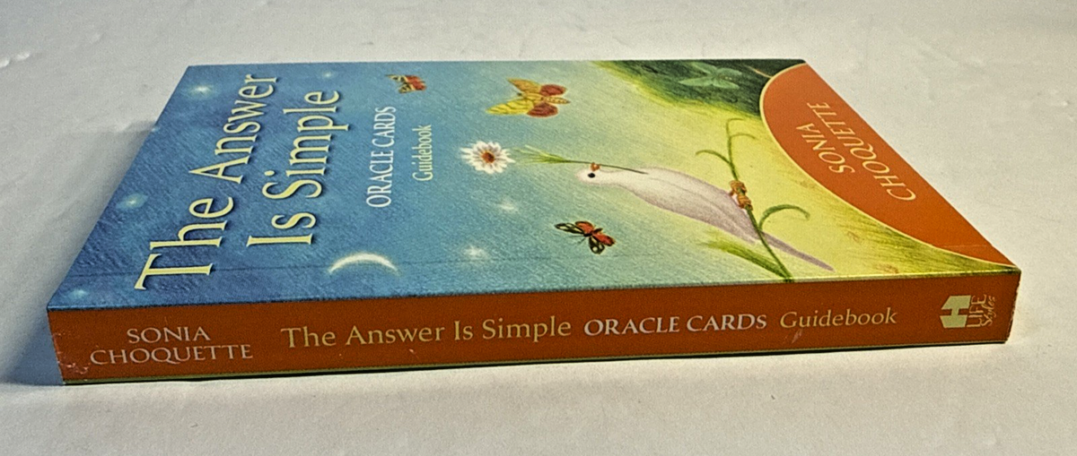 The Answer is Simple Oracle Cards and Guidebook by Sonia Choquette