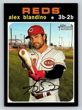 2020 Topps Heritage #721 Alex Blandino SP (ref 186172)