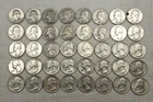 NobleSpirit (TSC) $10 FV 40x Washington 90% Silver Quarter Mixed Date Roll