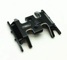Treal TRLX002MDL4N1 SCX24 Aluminum 7075 Skid Plate-Black